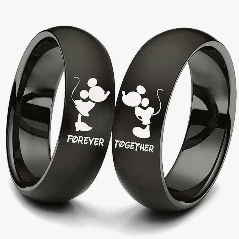 Disney Edition - His and Hers Wedding Rings